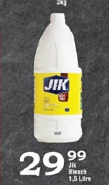 Oxford Freshmarket Jik Bleach 1.5Litre offer