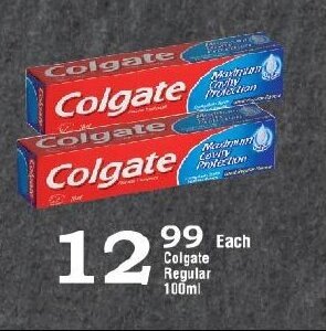 Oxford Freshmarket Colgate Regular 100ml offer