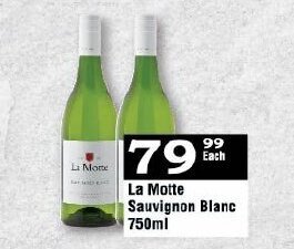 Oxford Freshmarket La Motte Sauvignon Blanc 750ml offer