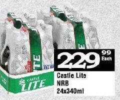 Oxford Freshmarket Castle Lite NRB 24x340ml offer
