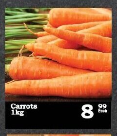 Oxford Freshmarket Carrots 1kg offer