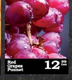 Oxford Freshmarket Red Grapes Punnet offer