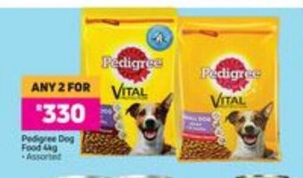Game Pedigree Dog Food 4kg offer