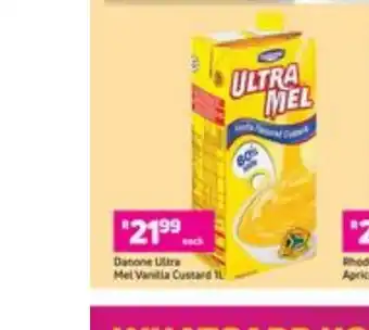 Game Ultra Mel Vanilla Custard 1L offer