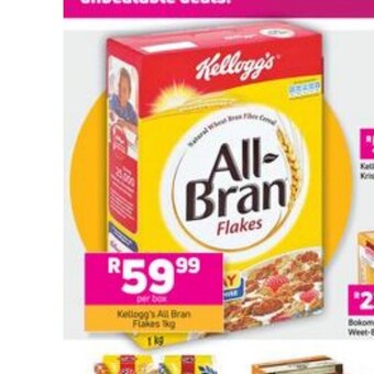 Game Kellogg's All Bran Flakes 1kg offer
