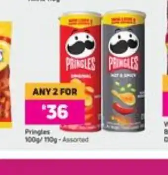 Game Pringles 100g /110g offer
