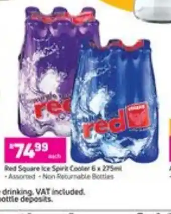 Game Red Square Ice Spirit Cooler 6x 275ml offer