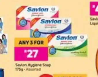 Game Savlon Hygiene Soap 175g offer