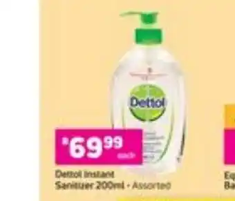Game Dettol Instant Sanitizer 200ml offer
