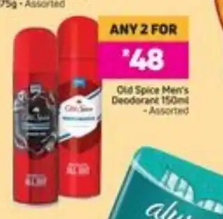 Game Old Spice Men's Deodorant 150ml offer