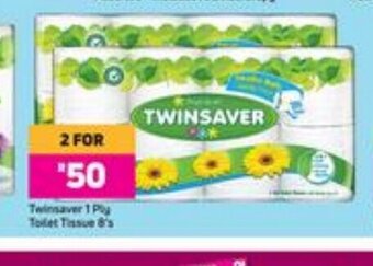 Game Twinsaver 1 Ply Toilet Tissue 8's offer