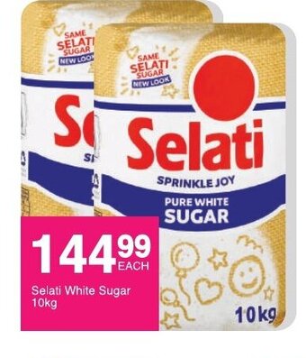 Save Selati White Sugar 10kg offer