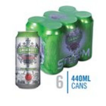 Pick n Pay Liquor Smirnoff storm pine twist cans 440ml x 6 offer
