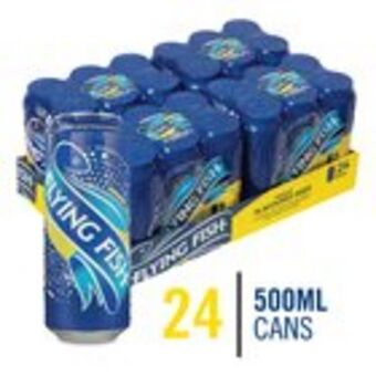Pick n Pay Liquor Flying fish lemon can 500ml x 24 offer