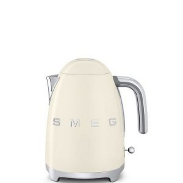 Smeg cream 1.7l retro kettle klf03crsa/eu offer at Hirsch's