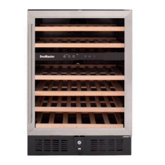 Snomaster 46 black bottle wine cooler - vt46