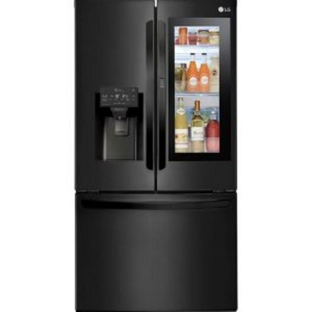Lg 793l matt black french door instaview fridge gcx268nqsm offer at