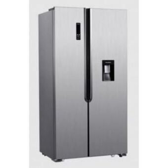 Hirsch's Aeg 560lt side by side fridge - rxb56011nx offer