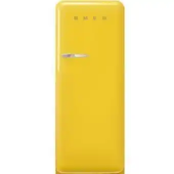 Hirsch's Smeg 281l retro yellow fridge - fab28rpb5 offer