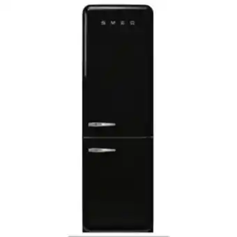 Hirsch's Smeg 365l retro black top fridge - fab32rbl5 offer
