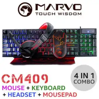 Marvo cm409 4 in 1 gaming combo