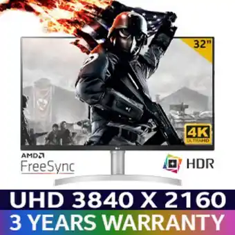 Lg 31.5" 32un550 4k uhd gaming monitor