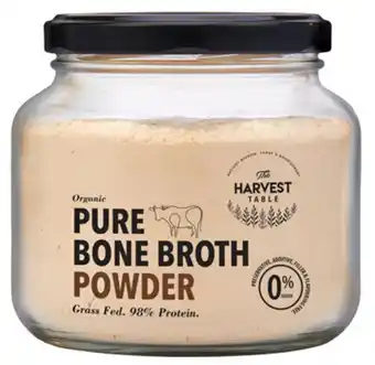 Faithful to Nature The harvest table bone broth powder 180g offer