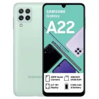 Hirsch's Samsung a22 lte mint ds - sm-a225flgdafa offer