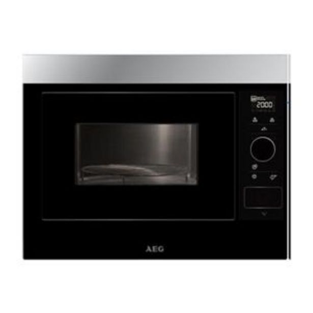 Aeg 26l builtin microwave oven with grill mbe2658dm offer at Hirsch's