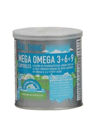 Faithful to Nature The real thing mega omega 3+6+9 capsules offer