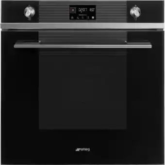 Hirsch's Smeg 60cm black oven - so6102tn offer