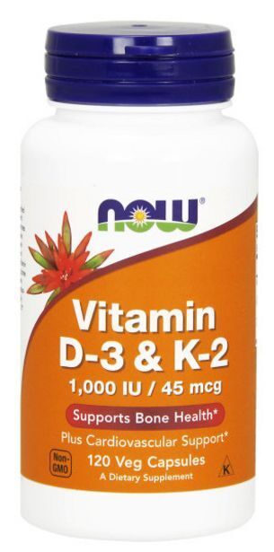 Now foods vitamin d3/k2