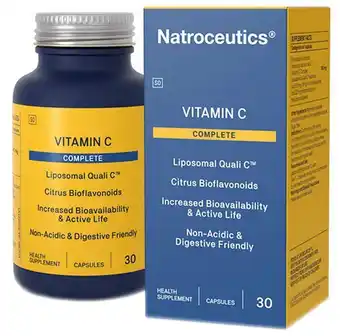 Faithful to Nature Natroceutics liposomal vitamin c offer