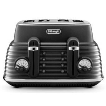 Hirsch's Delonghi scultura black toaster - ctzs4003.bk offer