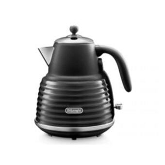 Delonghi scultura black kettle - kbzs3001.bk