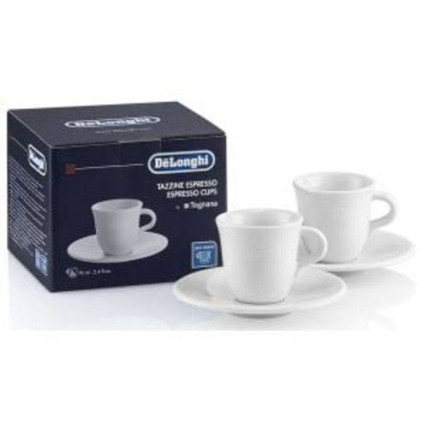 Delonghi porcelain espresso cups dlsc308 offer at Hirsch's