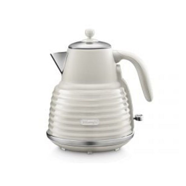 Delonghi scultura white kettle kbzs3001.w offer at Hirsch's