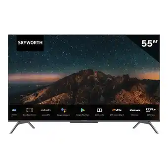 Teljoy Skyworth 55" ultra hd android 10 tv offer