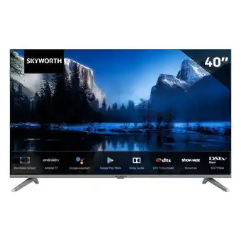 Teljoy Skyworth 40" smart full hd android 11 tv offer