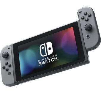 Nintendo switch console grey