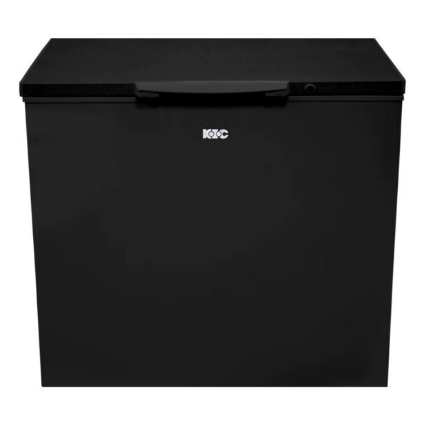 Kic 207l black chest freezer offer at Teljoy