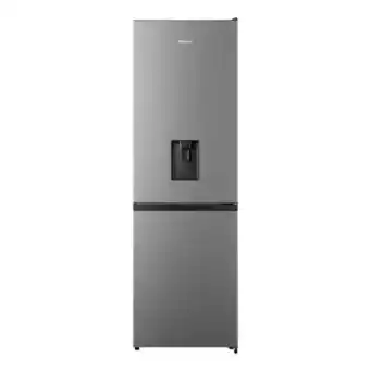 Teljoy Hisense 305l metallic combi fridge/ freezer with water dispenser offer