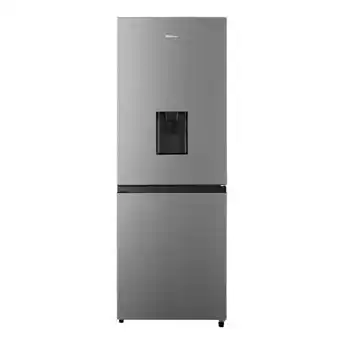 Teljoy Hisense 222l inox combi fridge/freezer with water dispenser offer
