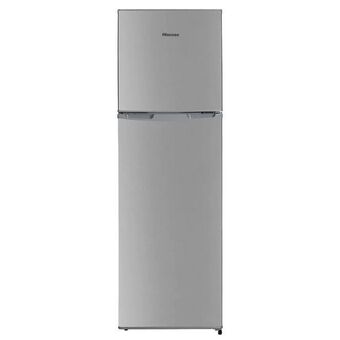 Teljoy Hisense 154l titanium combi fridge/freezer offer