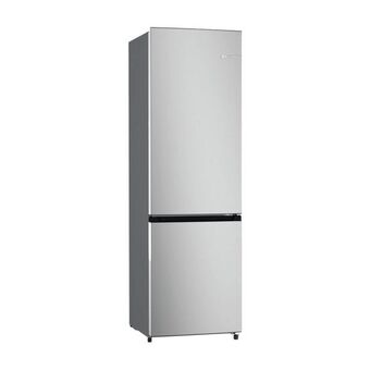 Bosch 264l stainless steel look combi fridge/ freezer