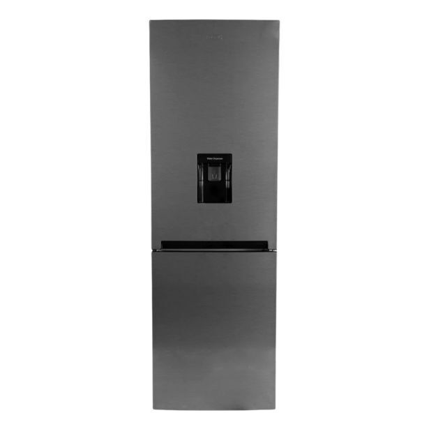 Defy 348l metallic fridge/freezer with water dispenser offer at Teljoy