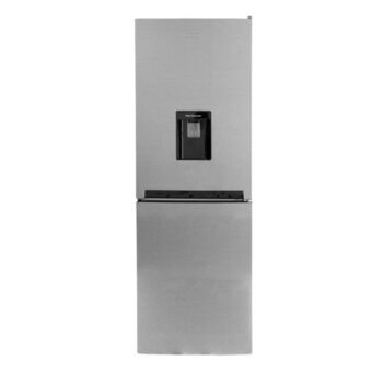 Teljoy Defy 226l metallic combi fridge/ freezer with water dispenser offer