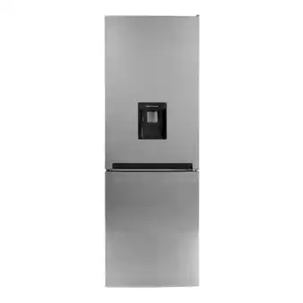 Teljoy Defy 248l metallic combi fridge/ freezer with water dispenser offer