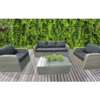 Camps bay 4piece wicker outdoor suite