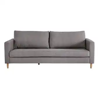 Sami aswan cement fully upholstered 3 seater couch